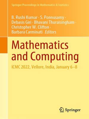 cover image of Mathematics and Computing